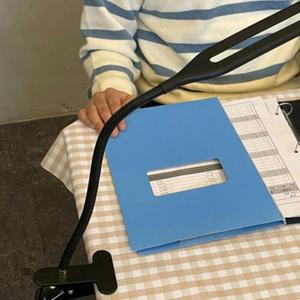 [BZJL5EN6_4C]LED책상조명등 위치 검정 집게스탠드