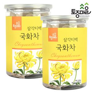 국산 국화차 30티백 X 2통 (먹기편한) 삼각티백 프리미엄 국화꽃차