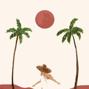 [BZJLGJTR_4C]하모니아트 유화그리기 세트 40x50 여인