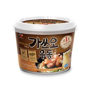 CJ 가쓰오우동 한그릇 즉석용기컵 222.5g x 10개