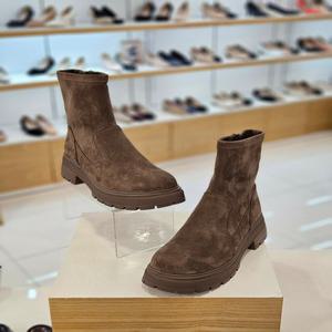 [미소페] by미소페 여성 청키 스판 앵클부츠  112446025