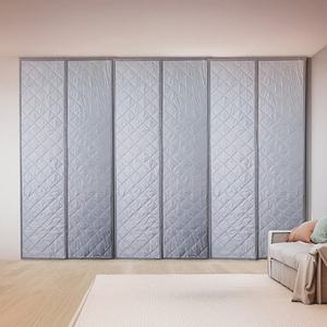 외풍제로365 바람막이 우풍 누빔 외풍차단 방풍커튼 비닐 현관문 베란다 문풍지