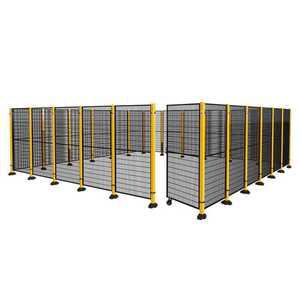 작업장 안전 파티션 강철 와이어 그물망 펜스 격리망 울타리