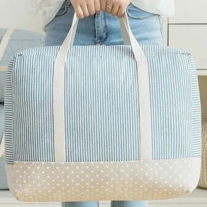 3size 이불장정리 구스이불보관주머니 패딩보관함 커버 케이스 파우치 패브릭수납가방