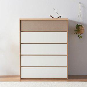 소티디자인 문라이트 대형 5단 서랍장 980 - 2color