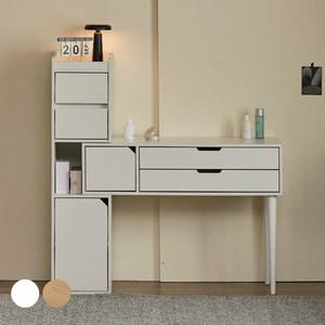 파로마 소록A 익스텐션 서랍 화장대 콘솔형