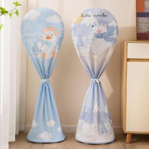 [BZJLRVI1_51CR]선풍기 커버 덮개 정리 보관함 캐릭터