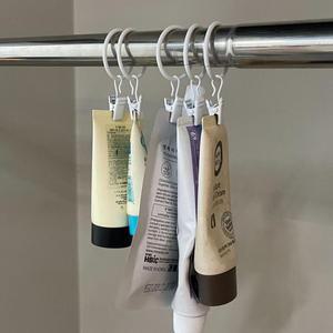 [HY6H5H64_51AP]커튼고리 집게링 화이트