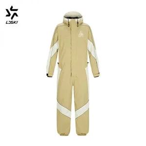 남자 여자 스키복 남성 여성 보드복 세트 LDSKI 남녀공용 스노우보드 점프수트 방수 방풍 통기성 반사 따뜻