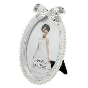 사진액자 사진틀 결혼선물 액자틀 진주리본 5x7 (3esOF)