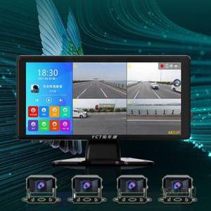 화물차 어라운드뷰 모니터 10.36 카메라 4채널 후방 24V