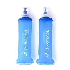 스패로우 엔젤 250ml TPU 소프트 플라스크 러닝 접이식 병 2팩 트레일 마라톤 레이스 스키 하이킹 수분 조끼, 블루, JK220001