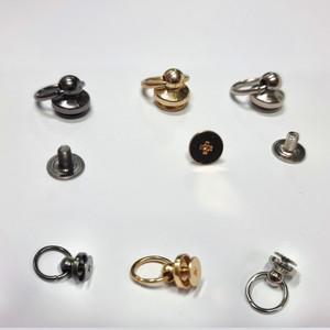 1P 골드 블랙 실버 오링 솔트 레지 10mm 핸드폰 스트랩 가방 니켈 DIY 고리 에코백 리지