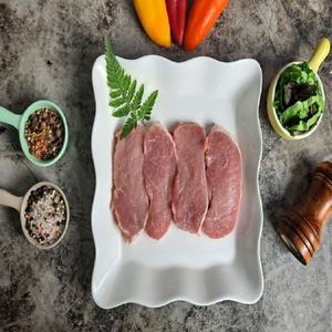 돼지고기 등심 돈가스 고기 1.0cm 두께 1kg