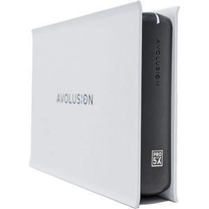 Avolusion PRO 5X 시리즈 8TB USB 3.0 외장 게이밍 하드 드라이브 화이트 PS4 오리지널 슬림  프로용