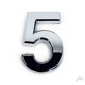 [BZJLPH80_51AJ]이니셜숫자5(은색/70)(0915) 현판제작 GWM