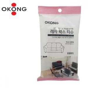 [MENPVV6C_52C0]인조 레자 왁스 티슈 12매입 상아 가