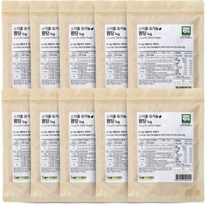 [소이풀] 유기농 원당 1kg x10봉