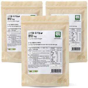 [소이풀] 유기농 원당 1kg x3봉