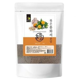 [MENPV11E_52EE]국내산 볶은 홍화씨 분말 500g GWM