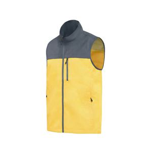 남녀공용 고급형 도비립 배색 조끼 옐로우 (S-4XL) 행사 단체 망사 소량 로고인쇄