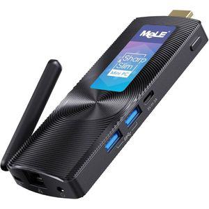 MeLE 미니 PC 스틱 팬리스 PCG02 윈도우 11 Pro J4125 8GB 128GB 컴퓨터 HDMI 4K 2.4G5G WiFi 5 BT4.2 기가