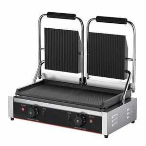 파니니기계 2구 철판 기계 그릴 양면 베이글 제품