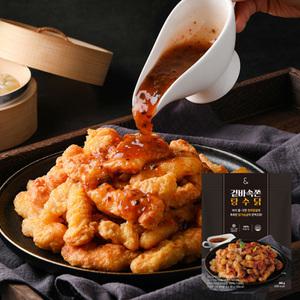 [똑똑한식단] 현미찹쌀 닭가슴살 탕수육 360g(1팩/탕수닭330g+소스30g)