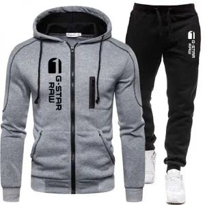 남자 트레이닝복 남성 세트 땀복 멋진 남성용 브랜드 후드 맨투맨 및 스?팬츠 슈트 가을 겨울 따뜻한 운동