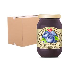 동원 잼이된 통베리 블루베리쨈 370g 15입 (박스)