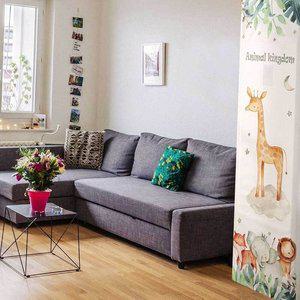 스탠드에어컨커버 덮개 사각 동물 벽걸이에어컨커버 (WFFTSLD)