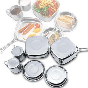 [JHL1843Q_51D4]백패킹 사각 스텐레스 주방용품 식기