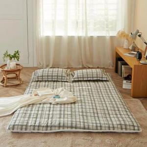 [IXHGG2G8_4B]더크린 체크 온수매트커버 S그레이