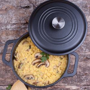 빅토리아 주물 더치오븐 에나멜 무쇠냄비 파스타 주물냄비 3.8L