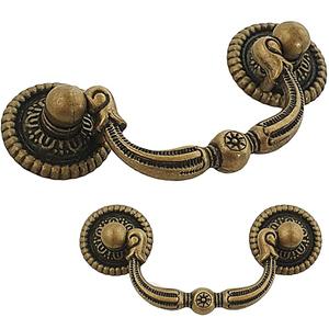 서랍문소리 문고리 서랍장손잡이 이엠 해마 앤틱 64 1949