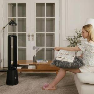 [JHQSWM3X_51BF]날개없는 리모콘 선풍기 공기청정기