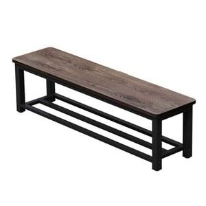 거실 인테리어 원목 평상소파 긴 의자 스툴 엔틱 카페 벤치의자