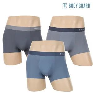 보디가드 남성 무봉제 스키니핏 드로즈 3매입
