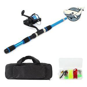 [기타]루어 낚시 풀세트 미끼 가방 편리한 낚시대 릴 (WFGXCBW)