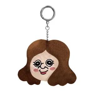 [보리보리/엑스오플레이]빵빵이의 일상 사운드 인형 키링 (옥지 얼굴)