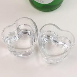 하트 소주잔 술잔 1EA 커플 유리 컵 특이한 집들이 선물 인싸 개인 혼술 참이슬