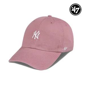 [47brand]47 브랜드 뉴욕양키스 MLB 남자 여성 엠엘비 볼캡 야구 모자 모브 B-BSRNR17GWS-QC
