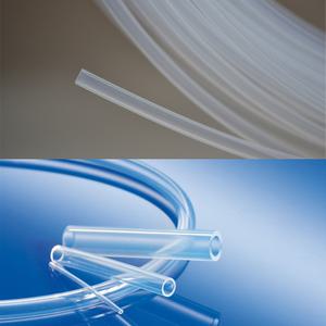 테프론 호스 튜브 PFA 투명색 1/8~1/4인치 3~8mm 1m단위 판매 튜빙 내약품성 비점착성 저마찰성 순수성 내후성 내부식성 내열 내한 불소수지 전자 통신 의료 화학
