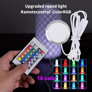 Bambu Lab LED 램프 키트 하드웨어 DIY 모델 조명, 색상 조정 가능한 부품, 리모컨 포함, 16 색 RGB