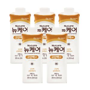뉴케어 하이프로틴 고단백HP 200ml x 5개 환자식 유동식 식사 부모님 선물 V