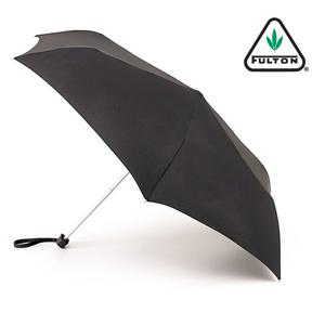 [롯데백화점]펄튼 미니플랫1 블랙 3단 접이식 우산 SPF 30+ 22cm