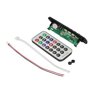 MP3 플레이어 디코더 보드 증폭기 5V/12V 블루투스 5.0 차량 FM 라디오 모듈 무손실 디코딩 메인보드 지원