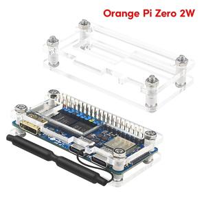 오렌지 파이 제로용 아크릴 케이스 싱글 보드 컴퓨터 보호대 인클로저용 투명 보호 커버 2W