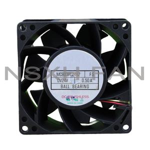 인버터 FAN MC8038E24B2 24V 0.50A 3 와이어 8cm