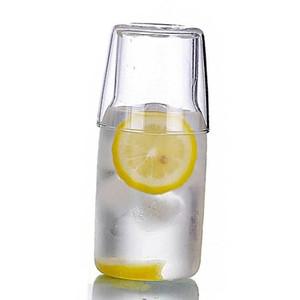 [JHQS9RTJ_4B]유리 유리보틀 내열유리물병 컵뚜껑 음료수병